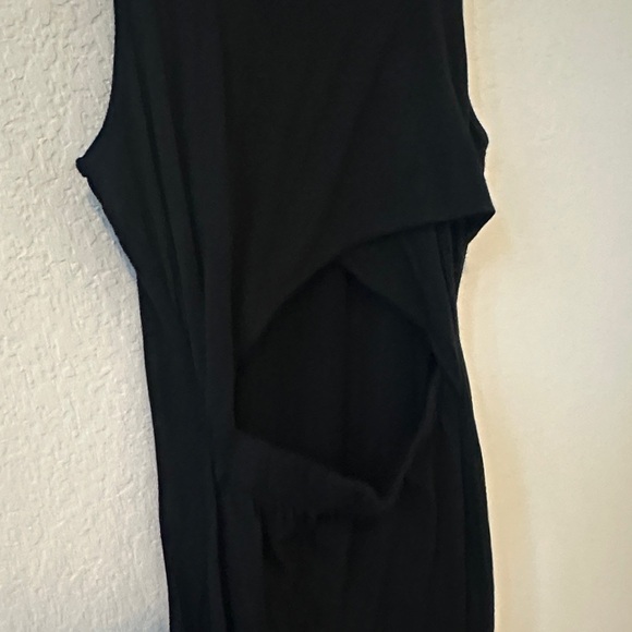 NWOT ANTHROPOLOGIE SZ S T.La Elegant Black Cutout mini Dress - Picture 4 of 6